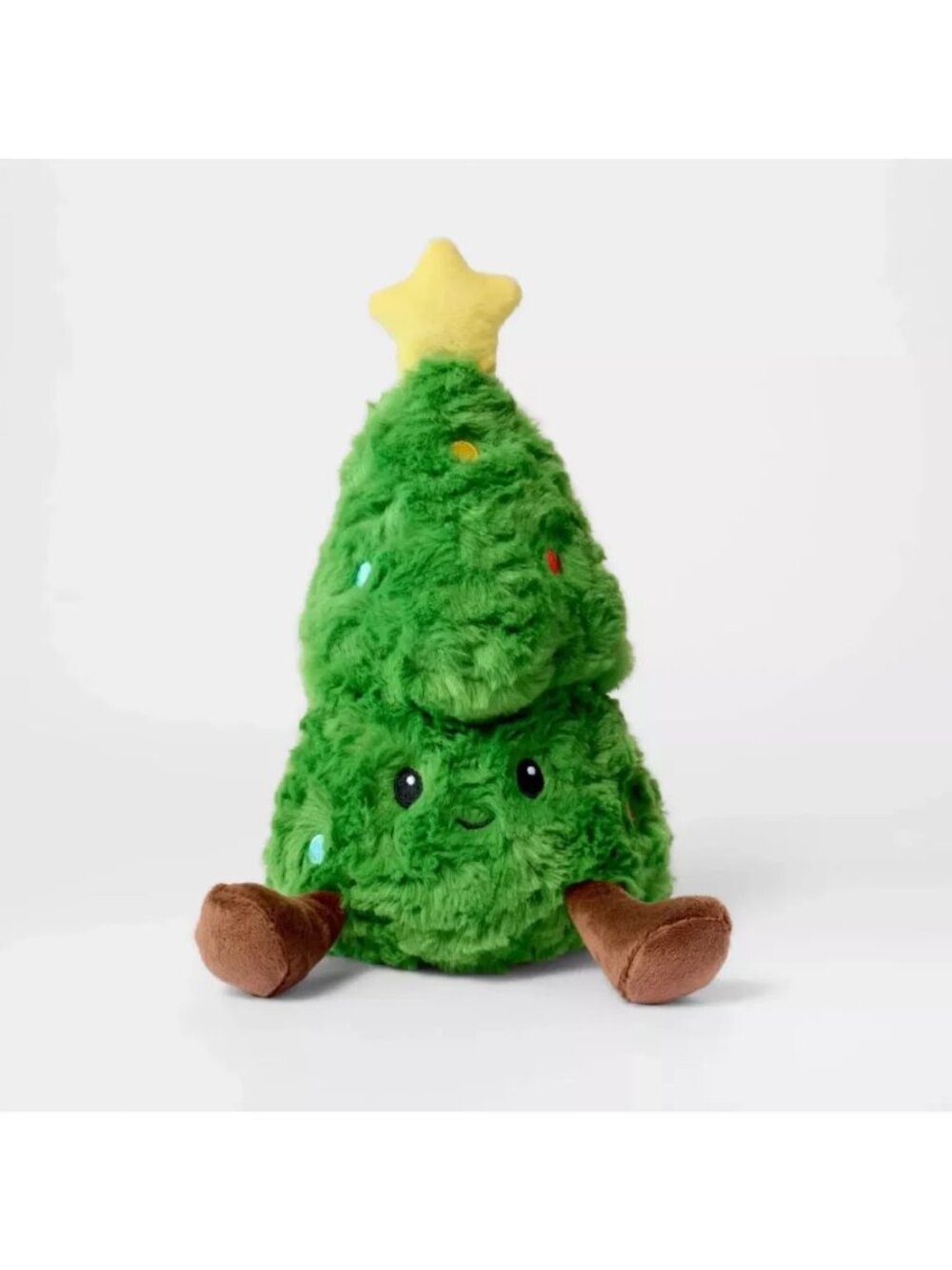 Gigglescape Christmas Holiday Tree  9" Soft Plush Toy, Green, NEW with tags